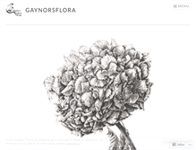 Tablet Screenshot of gaynorsflora.com